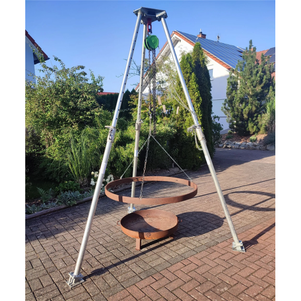 Chain suspension / Chain hoist | 2-strang | Width: 8 mm | Length: 2.0 m